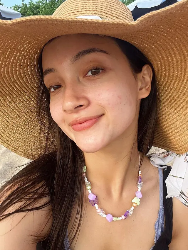 7 Potret Megan Domani Tampil Tanpa Makeup, Banjir Pujian