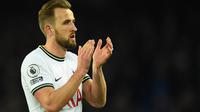 Striker Tottenham Hotspur Harry Kane. (PETER POWELL / AFP)