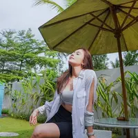 Wulan Guritno liburan di Yogyakarta (Instagram/wulanguritno)