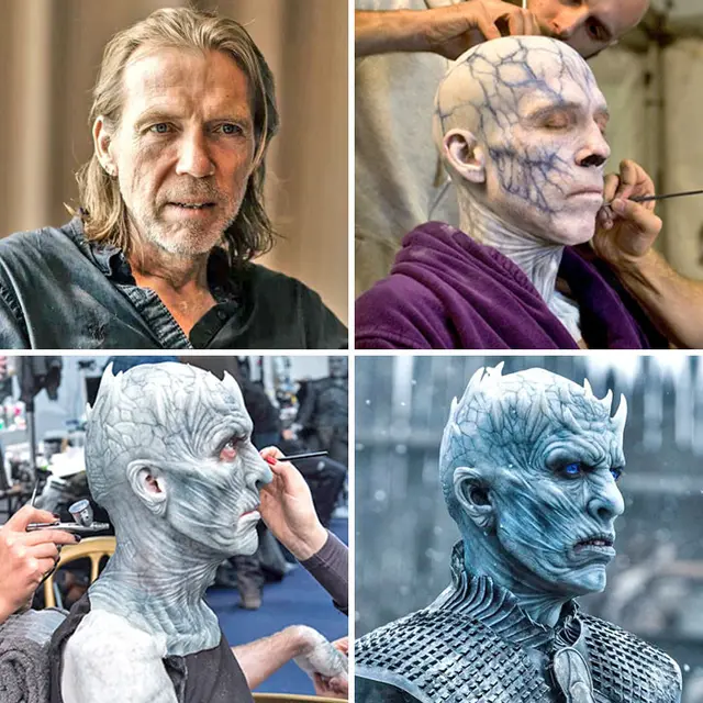 7 Potret Perubahan Wajah Artis Hollywood Usai Kenakan Spesial Efek Makeup