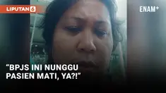 Geram! Emak-emak Marah Disuruh Antre BPJS Satu Bulan