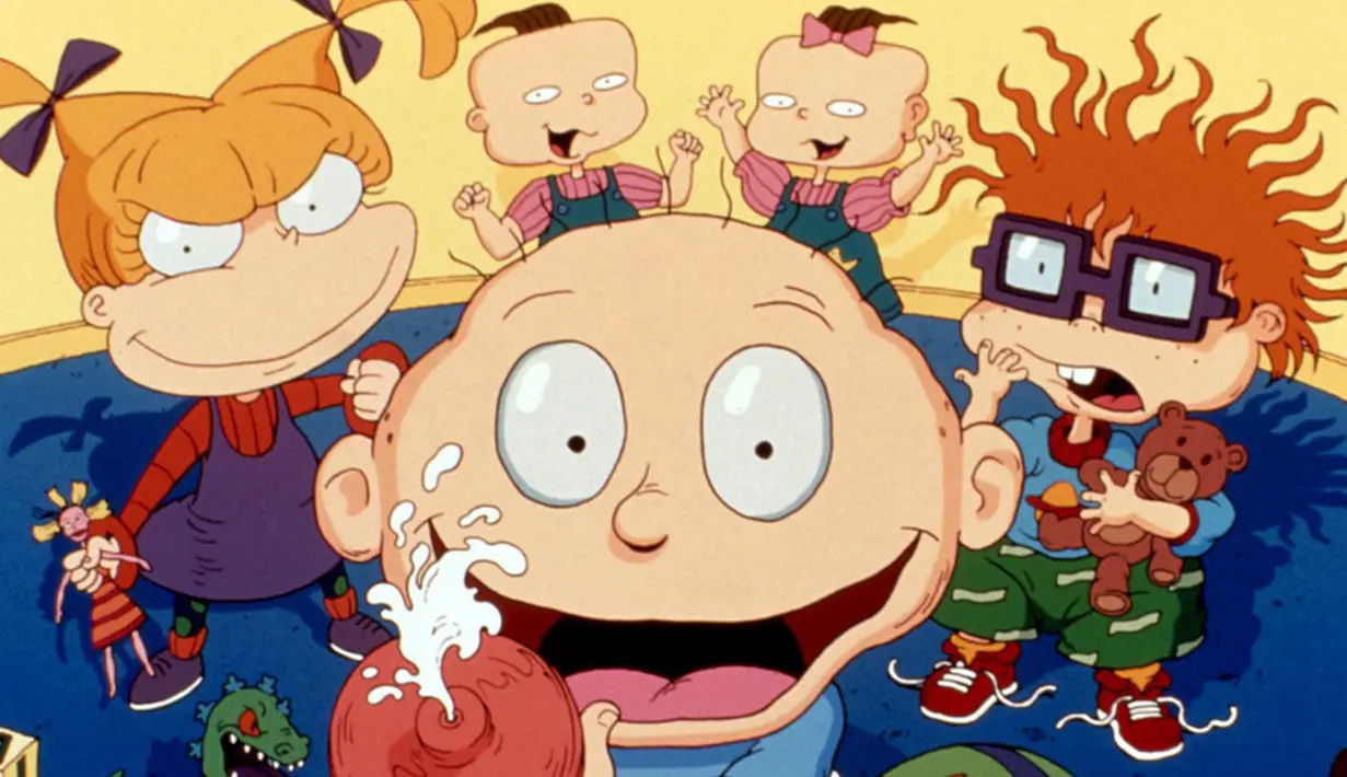 Ingat kartun Rugrats? Salah satu andalan Nickelodeon ini menceritakan kehidupan sehari-hari dari Tommy, Charlie, Phil, Lil, Chucky, melawan keisengan Angelica. (HuffPost)