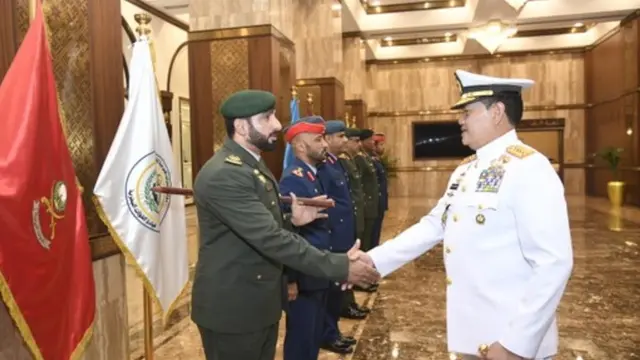 Panglima TNI Laksamana Yudo Margono melakukan kunjungan ke Abu Dhabi, Uni Emirate Arab (UEA), pada Rabu (24/5/2023).