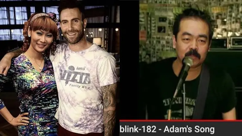 Inul Unggah Foto Bareng Adam Levine, Ini 6 Editan Adam Suseno Versi Netizen