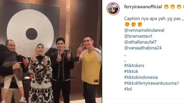Venna Melinda dan Keluarga
