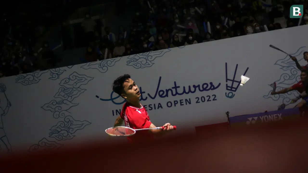 Foto: Termasuk Anthony Sinisuka Ginting, Tiga Wakil Indonesia Melenggang ke Babak 16 Besar Indonesia Open 2022