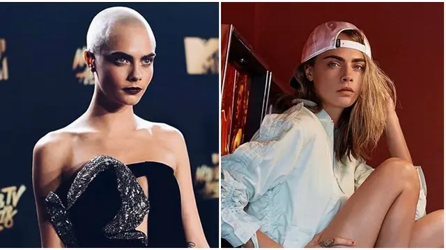 6 Potret Selebriti yang Cukur Botak Rambutnya, Tetap Cantik