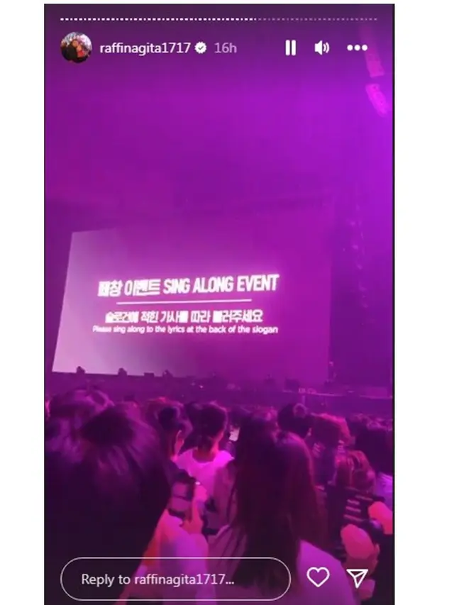 10 Momen Nagita Slavina Nonton Konser Blackpink di Korea Selatan, Seru Banget