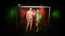 Kiper timnas Jerman dan Bayern Munich, Manuel Neuer saat menghadiri acara peresmian patung lilinnya di Museum Madame Tussauds, Berlin, Jerman, Senin (26/1). (AFP PHOTO/Tobias SCHWARZ)