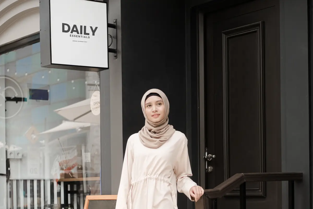 Pakaian muslim dari brand lokal Aeesha yang mudah dipadupadankan/dok. Aeesha