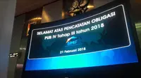 Pencatatan obligasi SMF (Foto:Liputan6.com/Bawono Yadika)