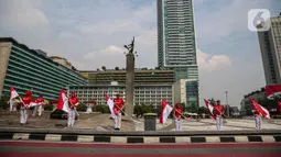 Hari ini, seluruh rakyat Indonesia memperingati Hari Kemerdekaan ke-79 Republik Indonesia. (Liputan6.com/Angga Yuniar)