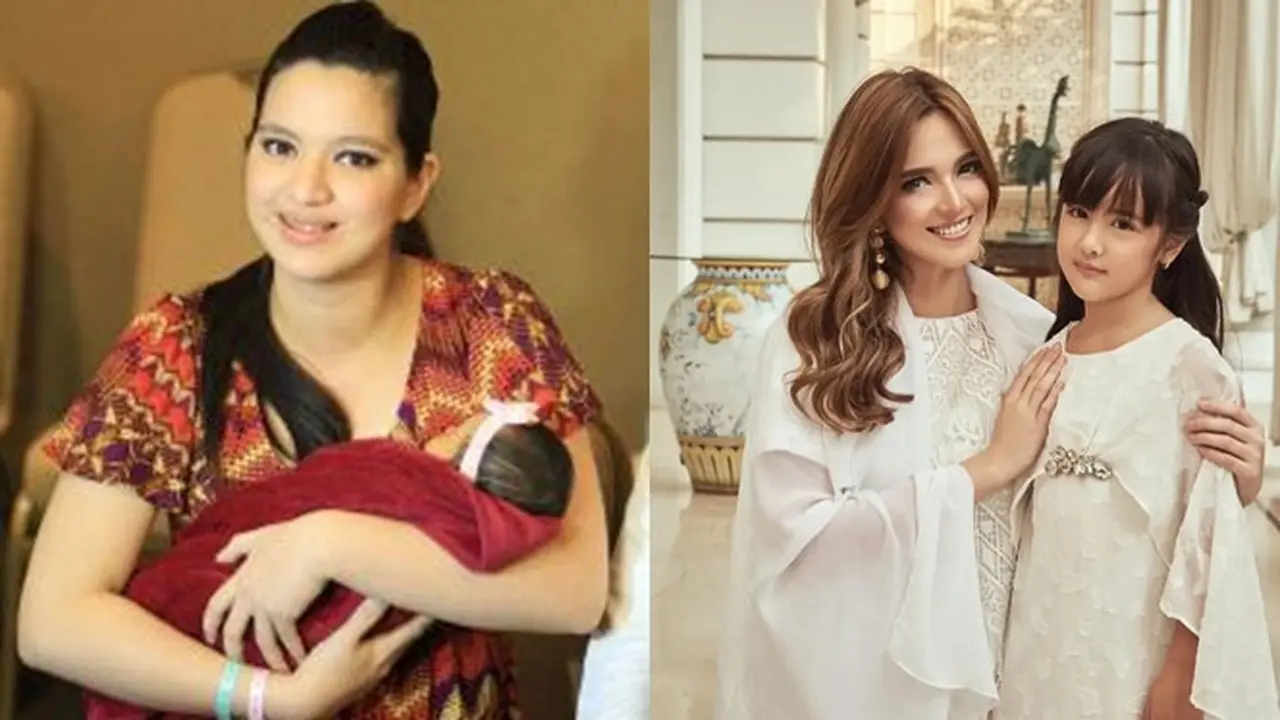 6 Transformasi Kebersamaan Nia Ramadhani dan Mikhayla dari Bayi Hingga Kini