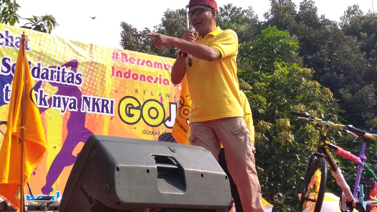 Ketua GoJo Rizal Mallarangeng (Merdeka.com/Hari Ariyanti)