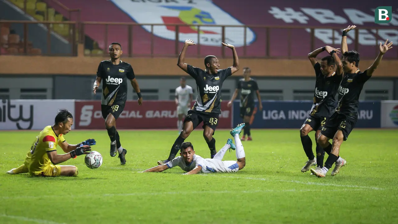 Foto: 3 Eks Persis Solo Cetak Gol, Laga Dewa United Kontra PSIM Yogyakarta Tuntas Tanpa Pemenang dalam Matchday Pertama Babak 8 Besar Liga 2