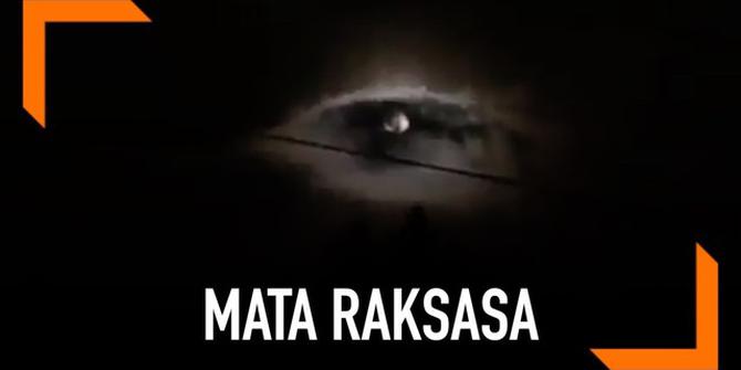 VIDEO: Heboh Penampakan Mata Raksasa di Langit Bandung