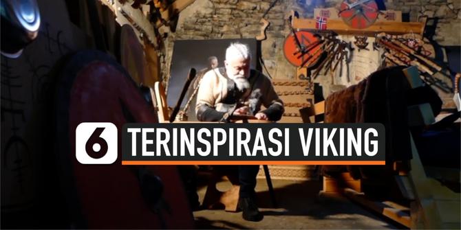 VIDEO: Pria Asal Bosnia Ubah Dirinya Jadi Prajurit Norse Serial Viking