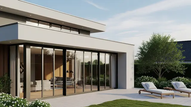 Contoh Rumah dengan Pintu Geser