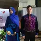 Baju rancangan Musa Widyatmojo yang dilelang di pameran Pesona Kain dan Budaya Ende, Rabu (14/12/2016)