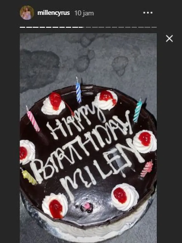 6 Momen Ulang Tahun Millen Cyrus ke-21, Dapat Kejutan dari Keluarga Ashanty