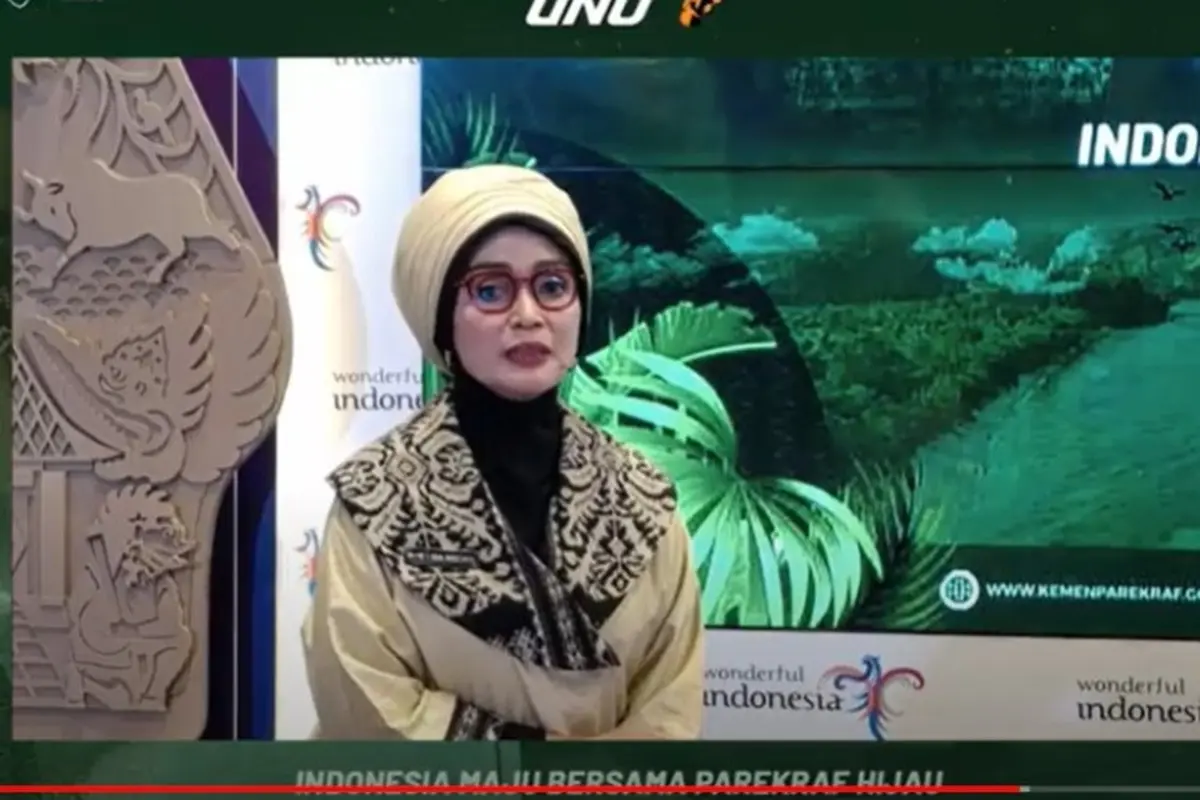 Adyatama Kepariwisataan dan Ekonomi Kreatif Ahli Utama Kemenparekraf Nia Niscaya dalam Weekly Press Briefing, Senin, 22 Juli 2024.