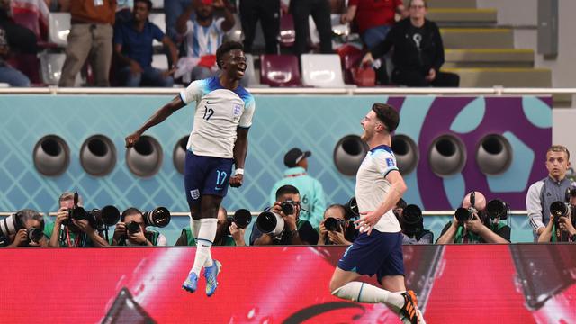 Bukayo Sako - Inggris - Piala Dunia Qatar 2022 - 21 November 2022