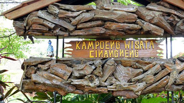 Kampung Wisata Cinangneng Bogor, Rekreasi Dengan Aneka Fasilitas Edukasi - Hot Liputan6.Com