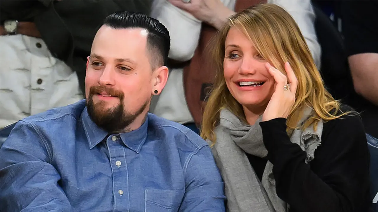 Banji Madden dan Cameron Diaz (Popsugar.com)