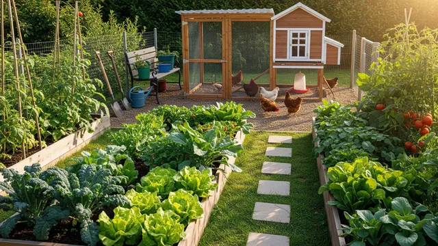 Cara Membuat Kebun Sayur yang Mendapat Pupuk Gratis dari Ternak/Gemini AI