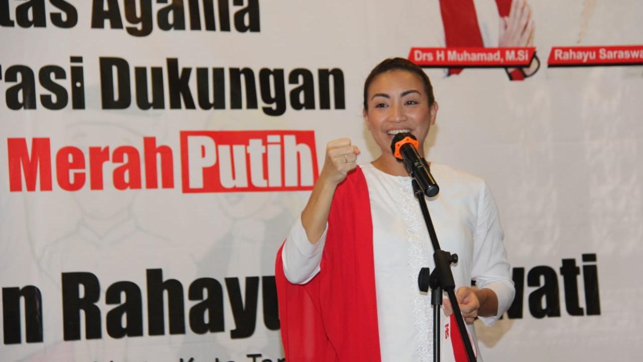 Bakal calon wakil walikota Tangsel Rahayu Saraswati (Pramita/Liputan6.com)
