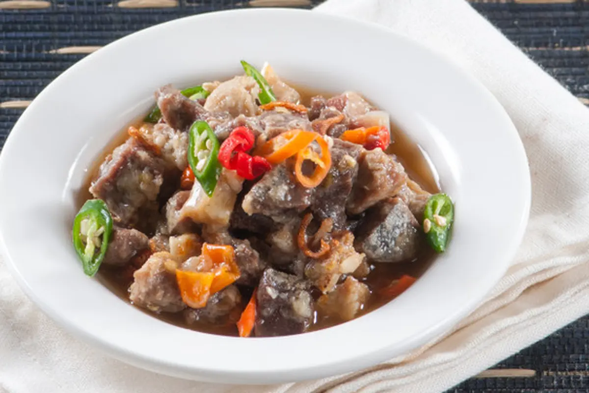 lidah sapi cabe ijo