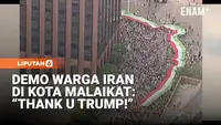 Diaspora Iran Bergerak, Demo Besar Digelar di Kota Malaikat