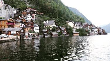 Pesona Hallstatt di Austria.