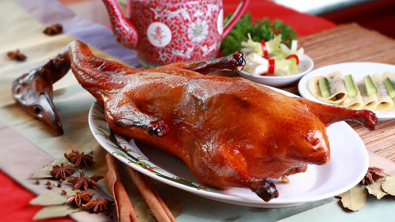 bebek panggang imlek
