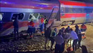 Korban Tewas Tabrakan Kereta Cepat di Spanyol Capai 46 Orang