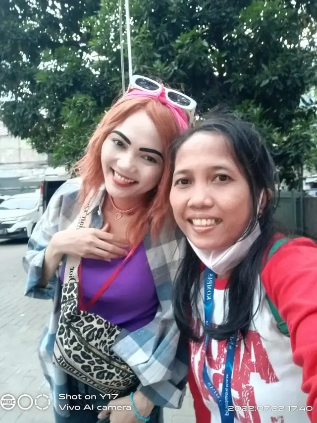 Rina Nose di Citayam Fashion Week (Instagram/yani110424)