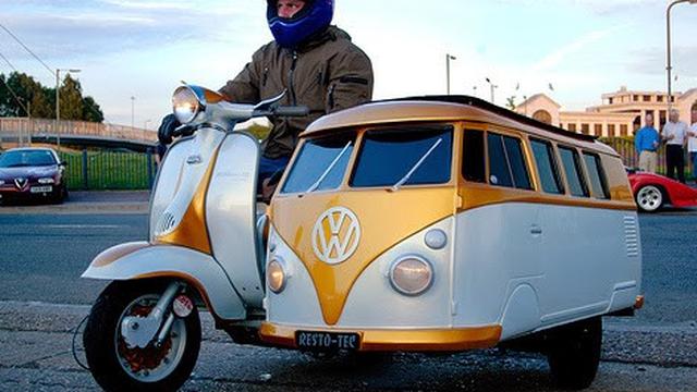 10 Potret Modifikasi Vespa yang Kesannya Mewah Banget Tapi Unik, Benar