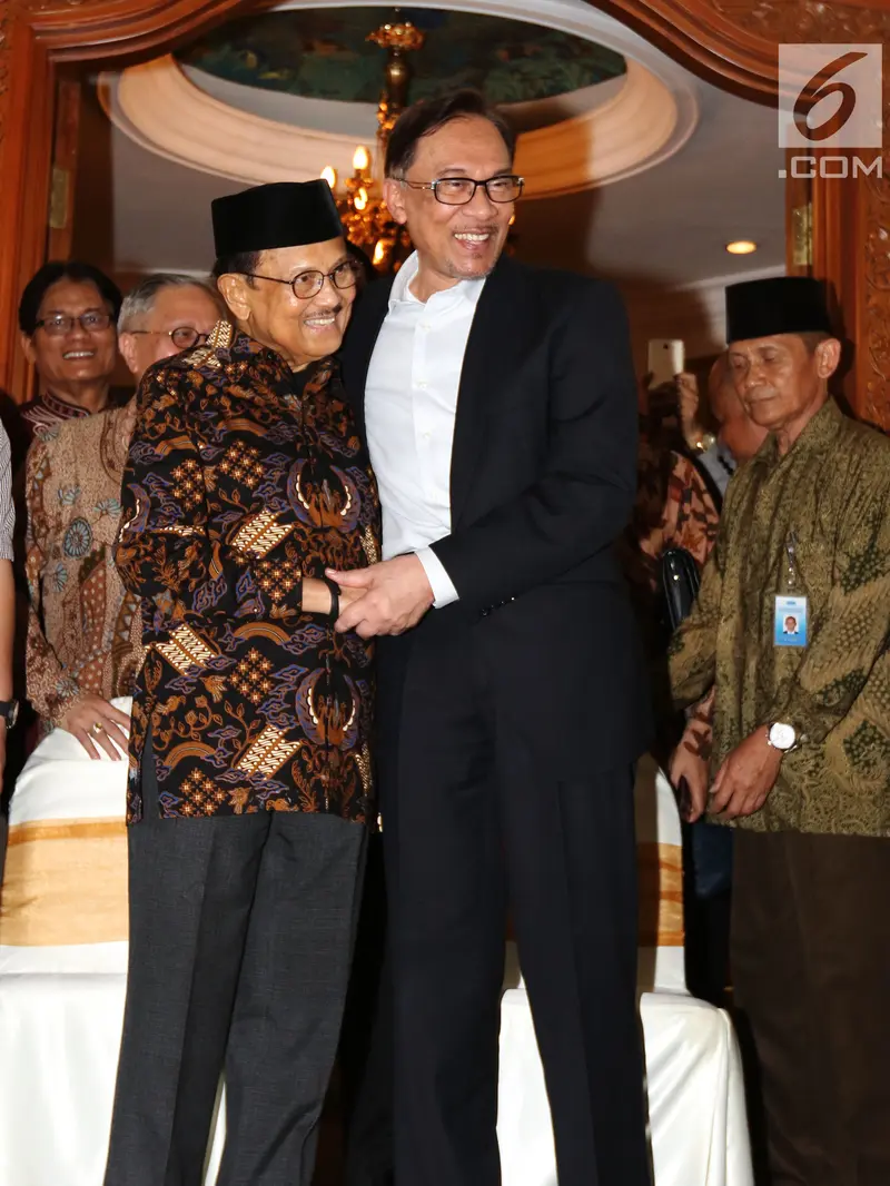 Anwar Ibrahim Temui BJ Habibie