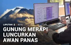 Gunung Merapi Luncurkan Awan Panas