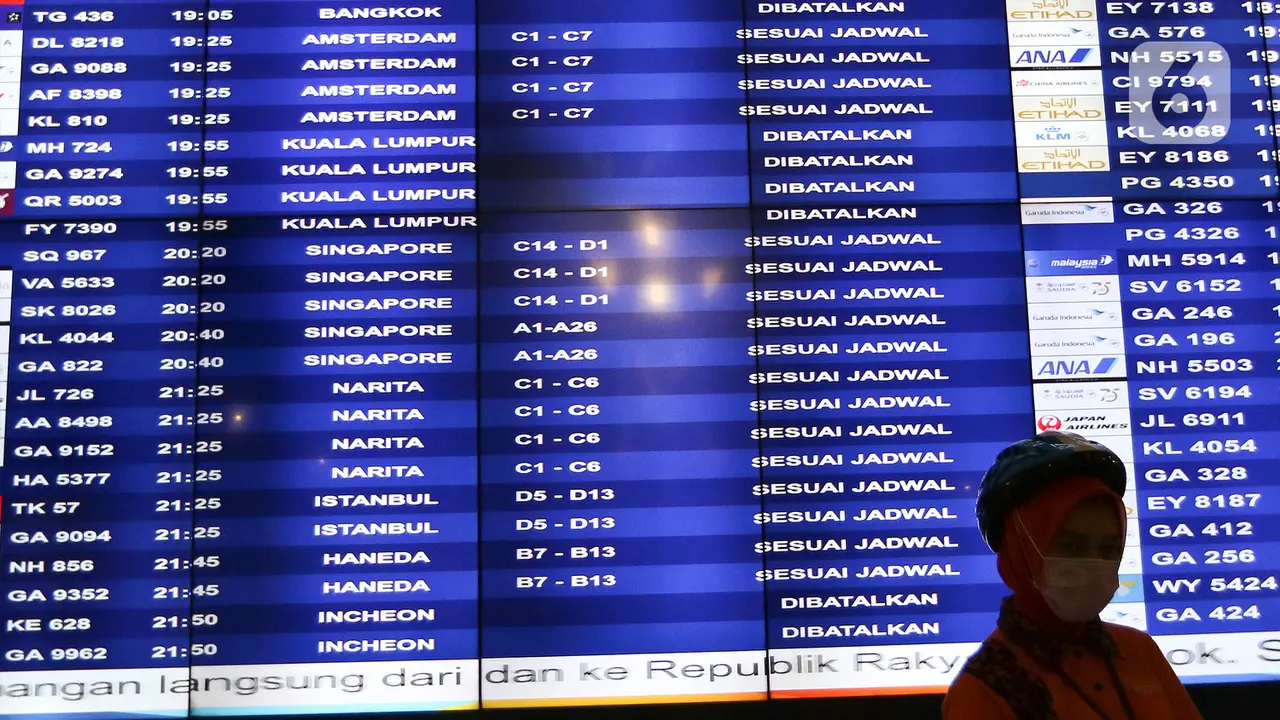 Februari 2020, 735 Pesawat Batal Terbang dari Bandara Soetta