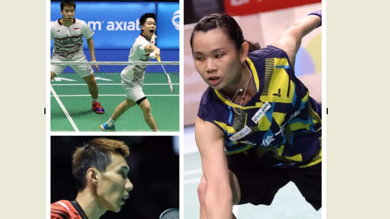 Tai Tzu Ying, Kevin Sanjaya Sukamuljo/Marcus Fernaldi Gideon, Lee Chong Wei 