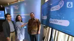 Peneliti Alvara Research Center Lilik Purwandi, VP Marketing Airy Ika Paramita dan Head of Business Unit Airy Ricky Zulfandi berbincang di sela-sela media briefing Potensi Akomodasi Muslim Friendly untuk Generasi Milenial di Jakarta, Kamis (31/10/2019). (Liputan6.com/Fery Pradolo)