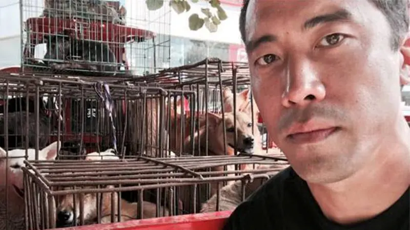 1,000 Anjing Berhasil Diselamatkan dari Rumah Potong di China