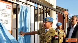 Citizen6, Lebanon: Mesin penyaringan air ini merupakan bantuan dari UNIFIL melalui Indobatt, atas permintaan warga Frun yang disampaikan kepada staf CIMIC Indobatt untuk mendapat realisasi langsung dari CIMIC Seceast UNIFIL. (Pengirim: Badarudin Bakri)