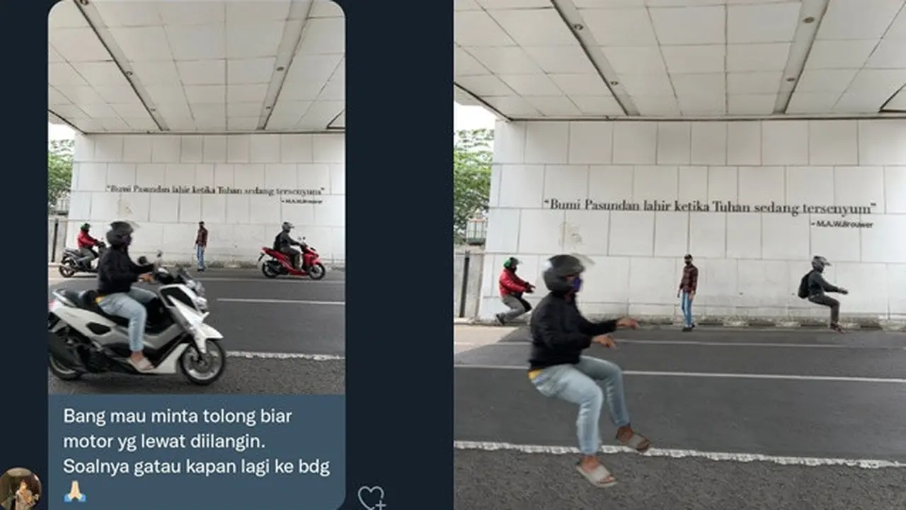 Minta Motor yang Lewat Dihilangkan, 6 Hasil Edit Foto Pria Ini Hasilnya Kocak