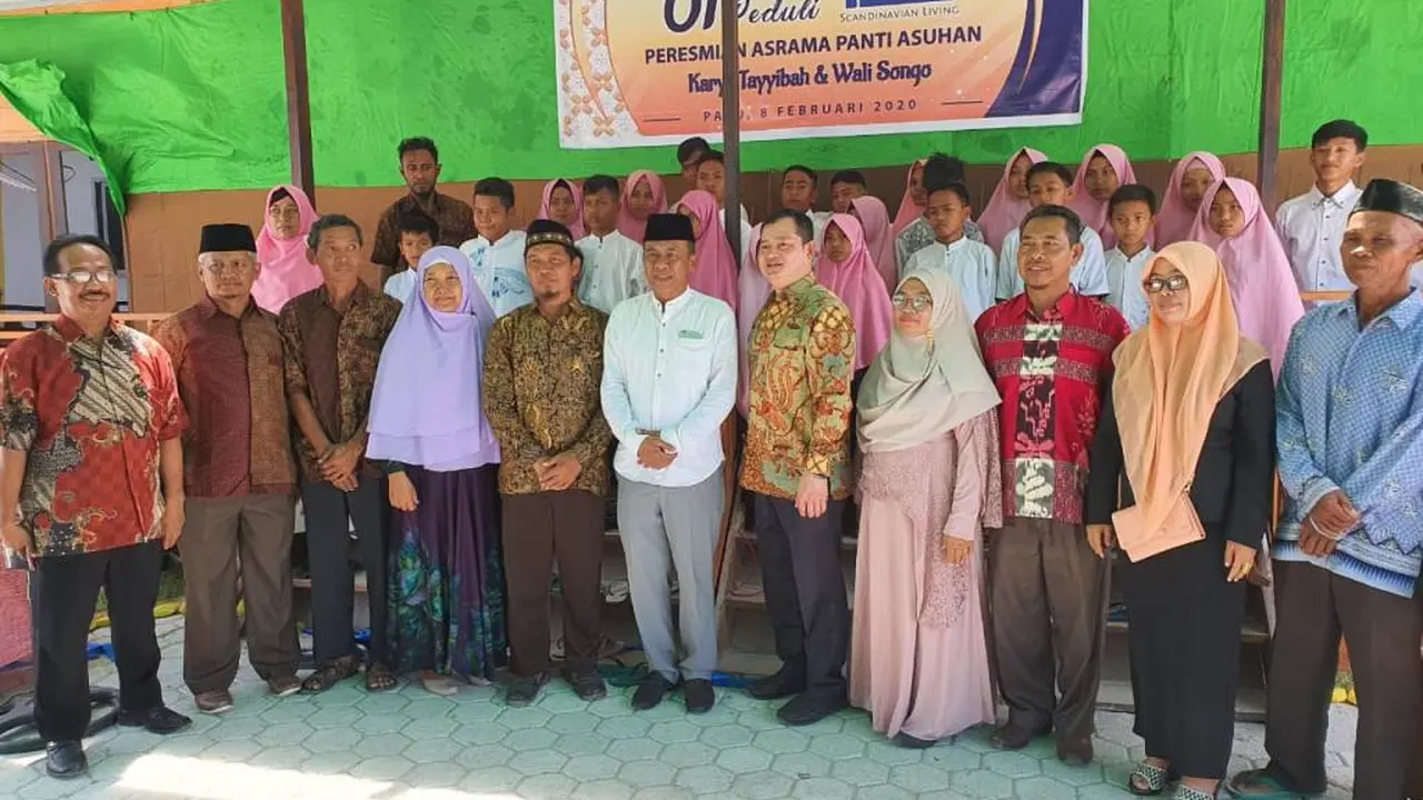 Peresmian Panti Asuhan Bantuan Yayasan OT