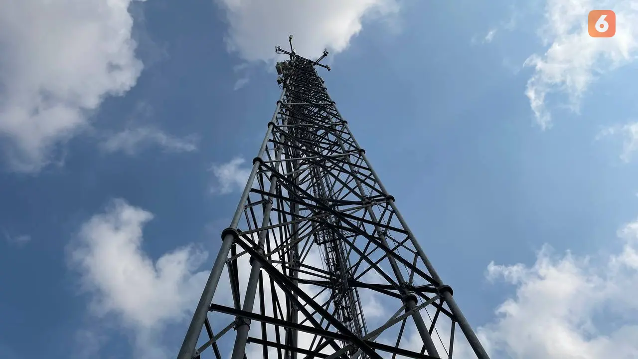 BTS XL Axiata di Desa Murtajih, Pademawu, Kabupaten Pamekasan