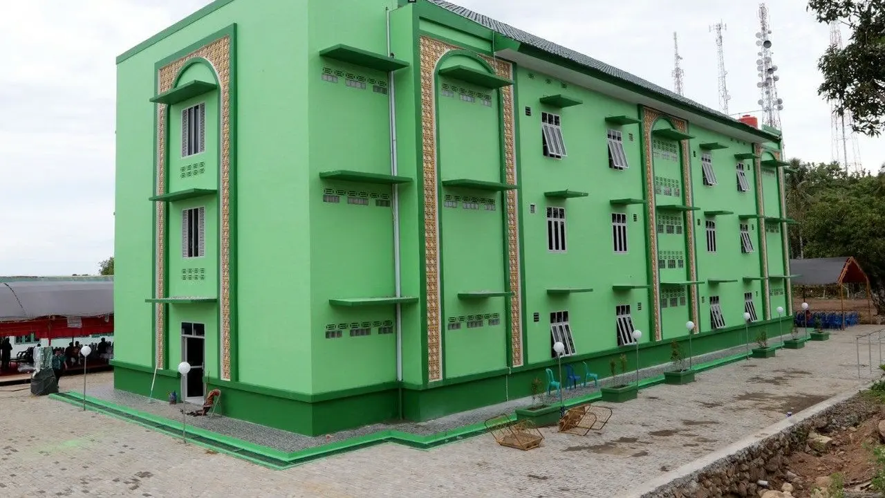 Kementerian PUPR mengalokasikan anggaran Rp 101 miliar untuk membangun sebanyak 34 tower rusun pondok pesantren dan pendidikan tinggi. (Dok Kementerian PUPR)