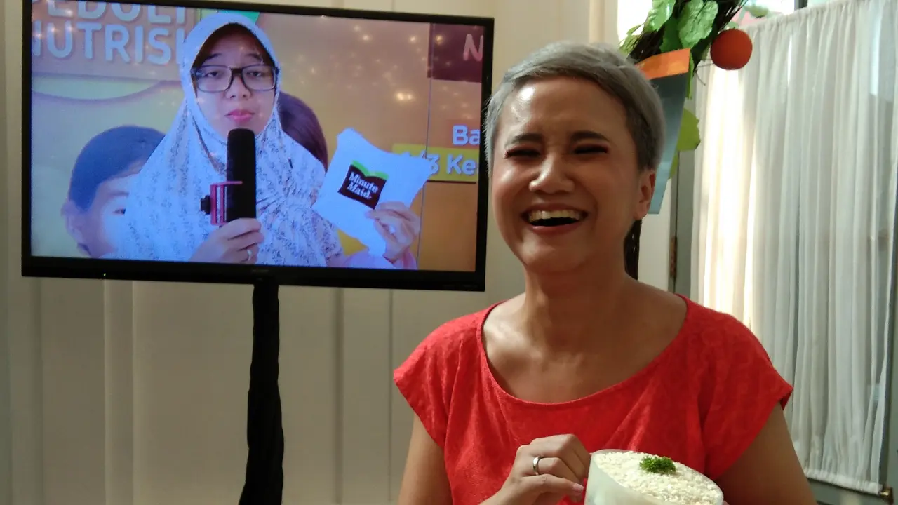 Inta Heruwanto membuat bisnis katering bekal makanan anak