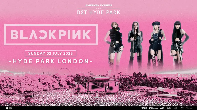 Blackpink Akan Tampil pada Festival Musik di Hyde Park, London pada 2023